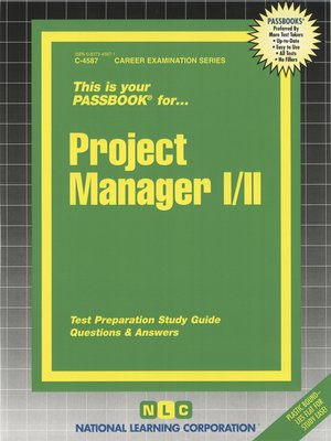 cover image of Project Manager I/II